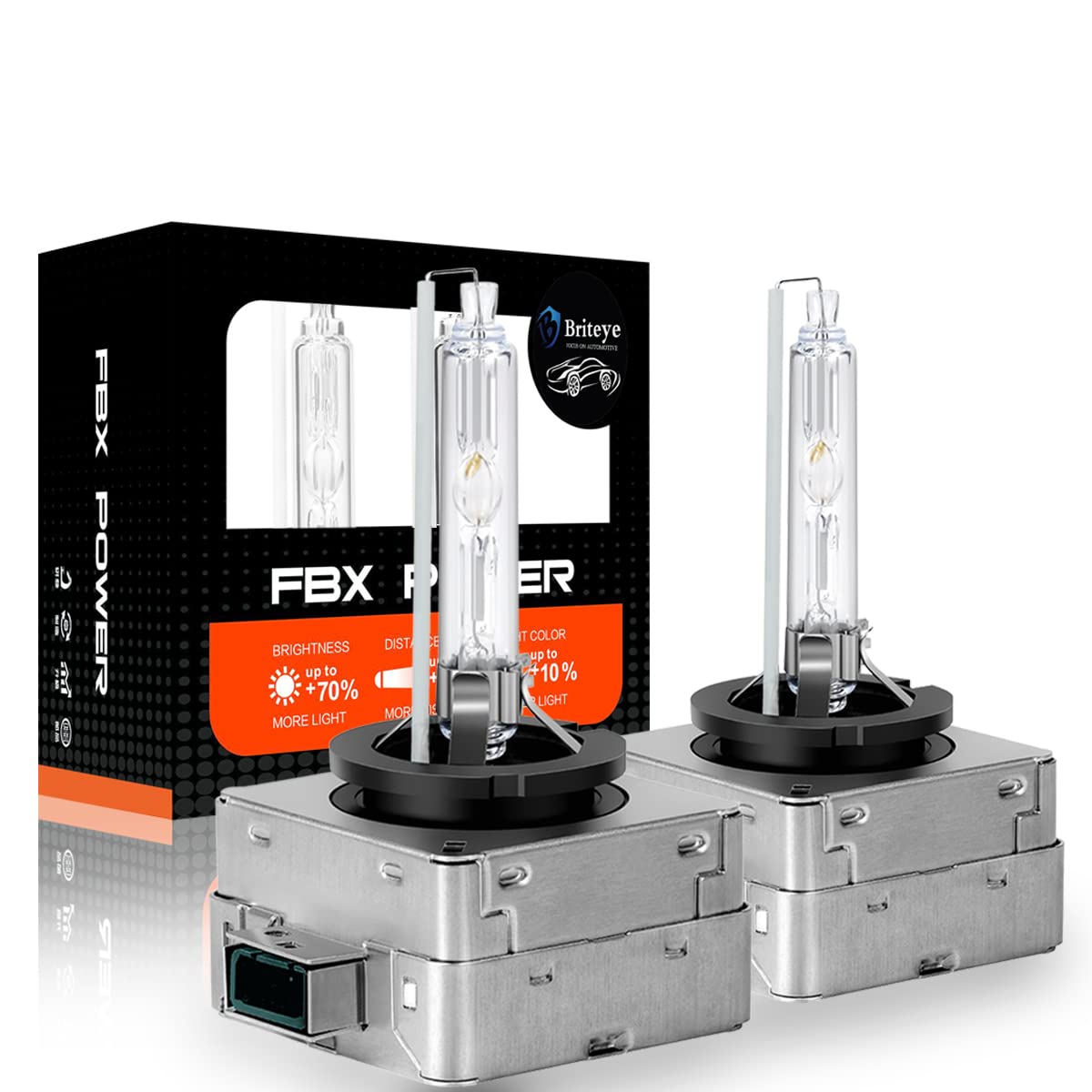 HID XENON D3S/D3R バルブ 2個セット Amazon | Briteye(まぶしい) D3S HIDバルブ ヘッドライト 車検対応
